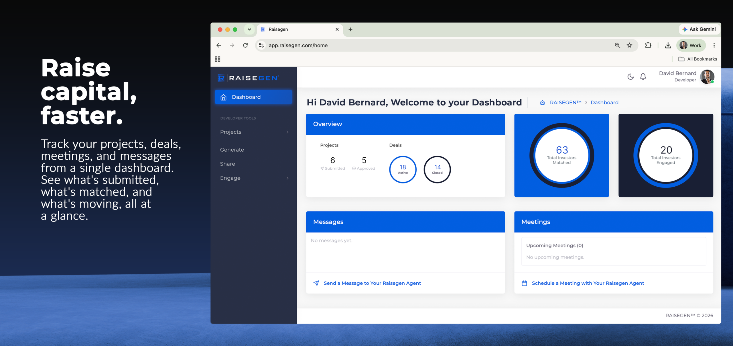 Developer Dashboard Hero 3